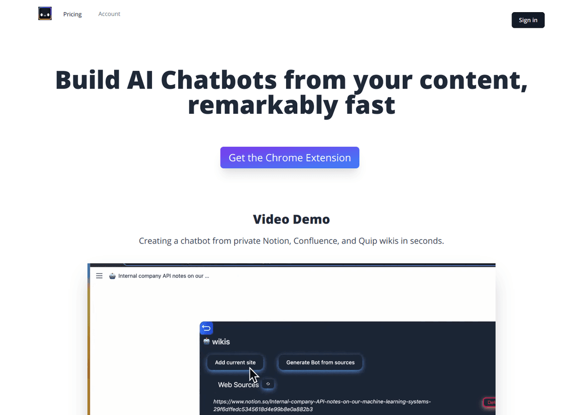 ChatShape website