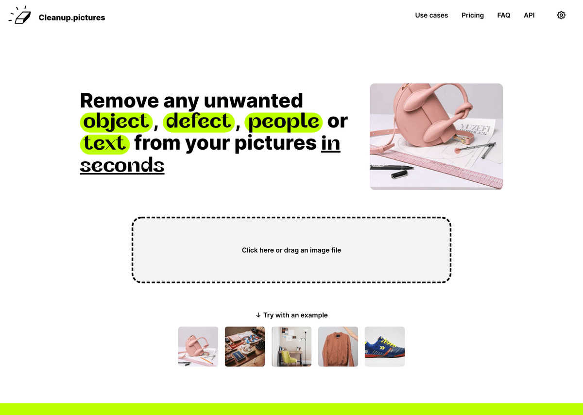 Cleanup Pictures website