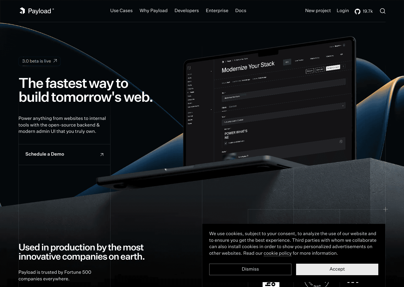 Payload CMS website