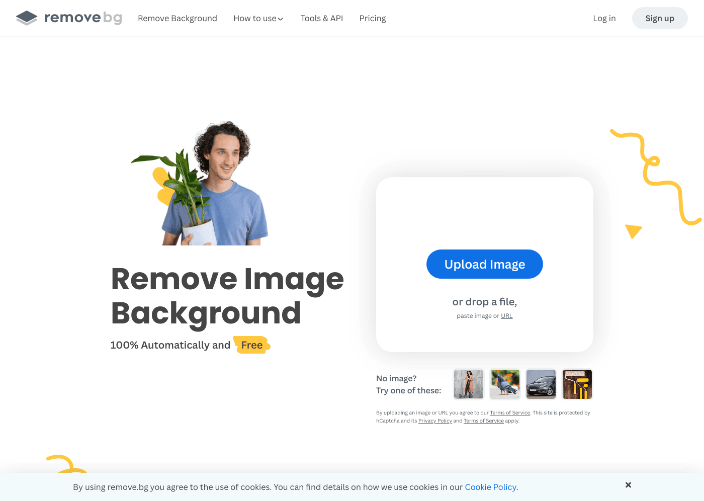 Removebg website