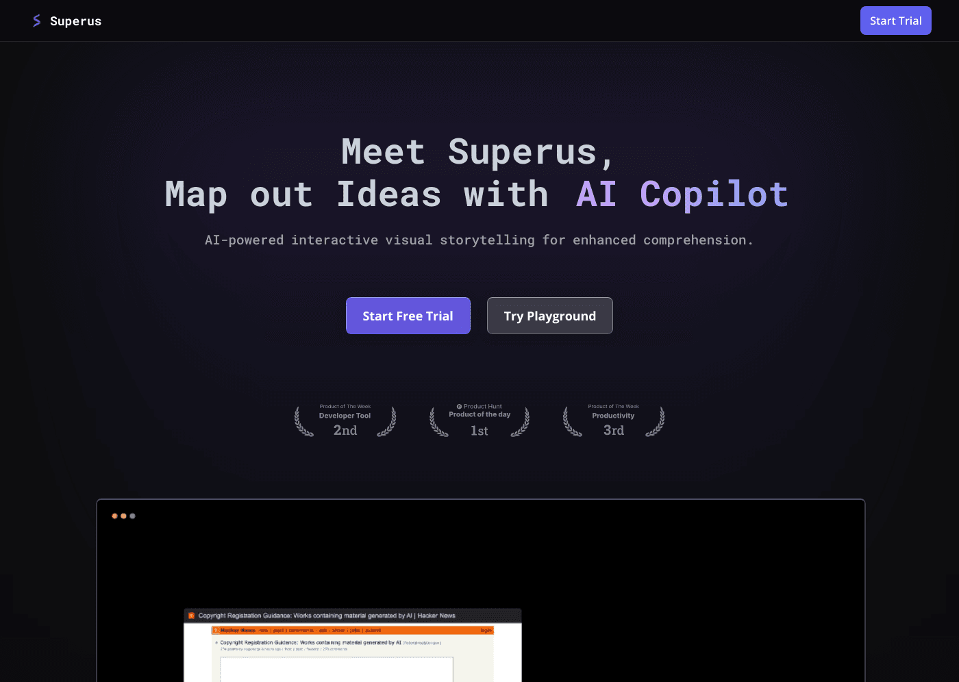 Superus website