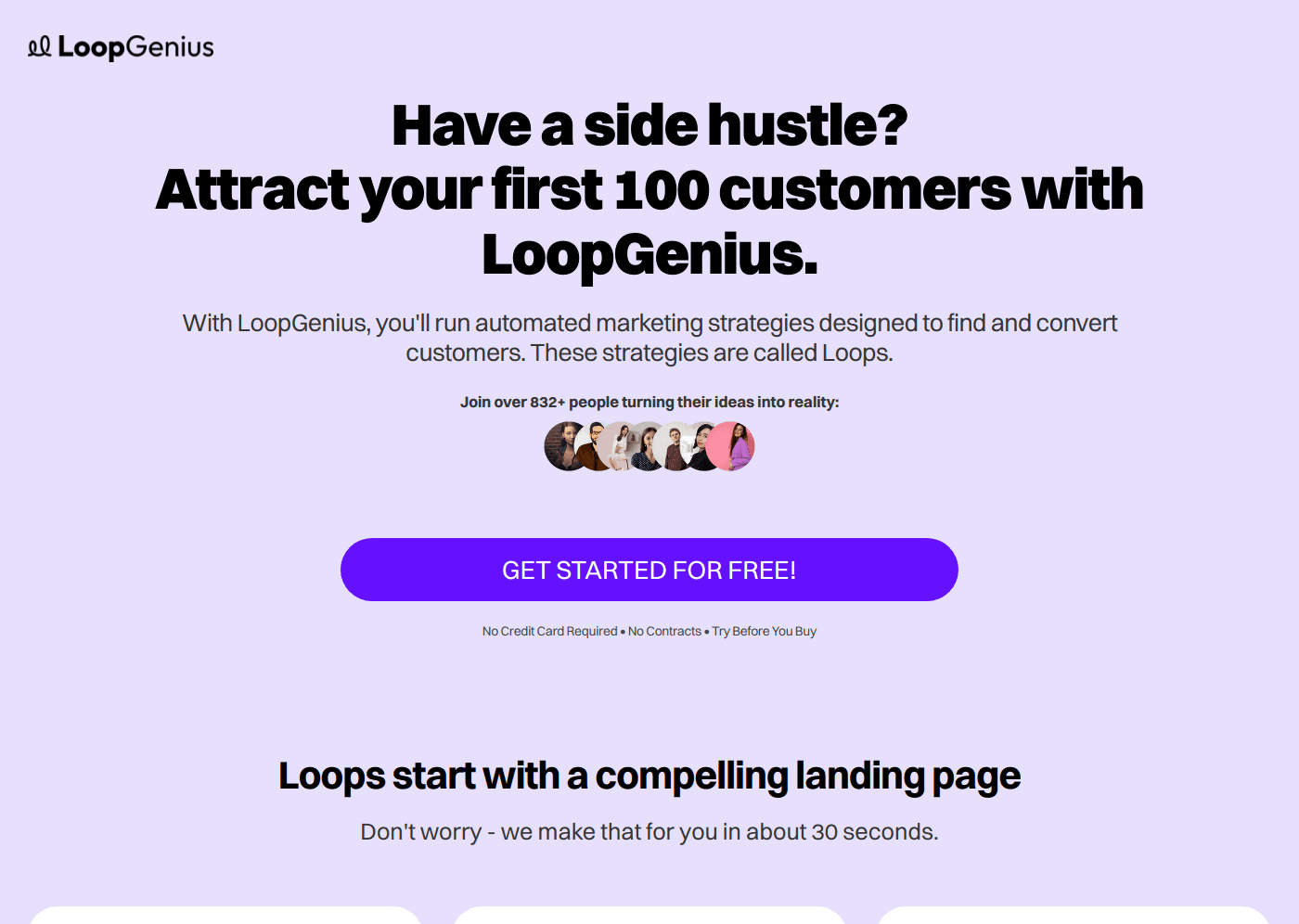 LoopGenius website