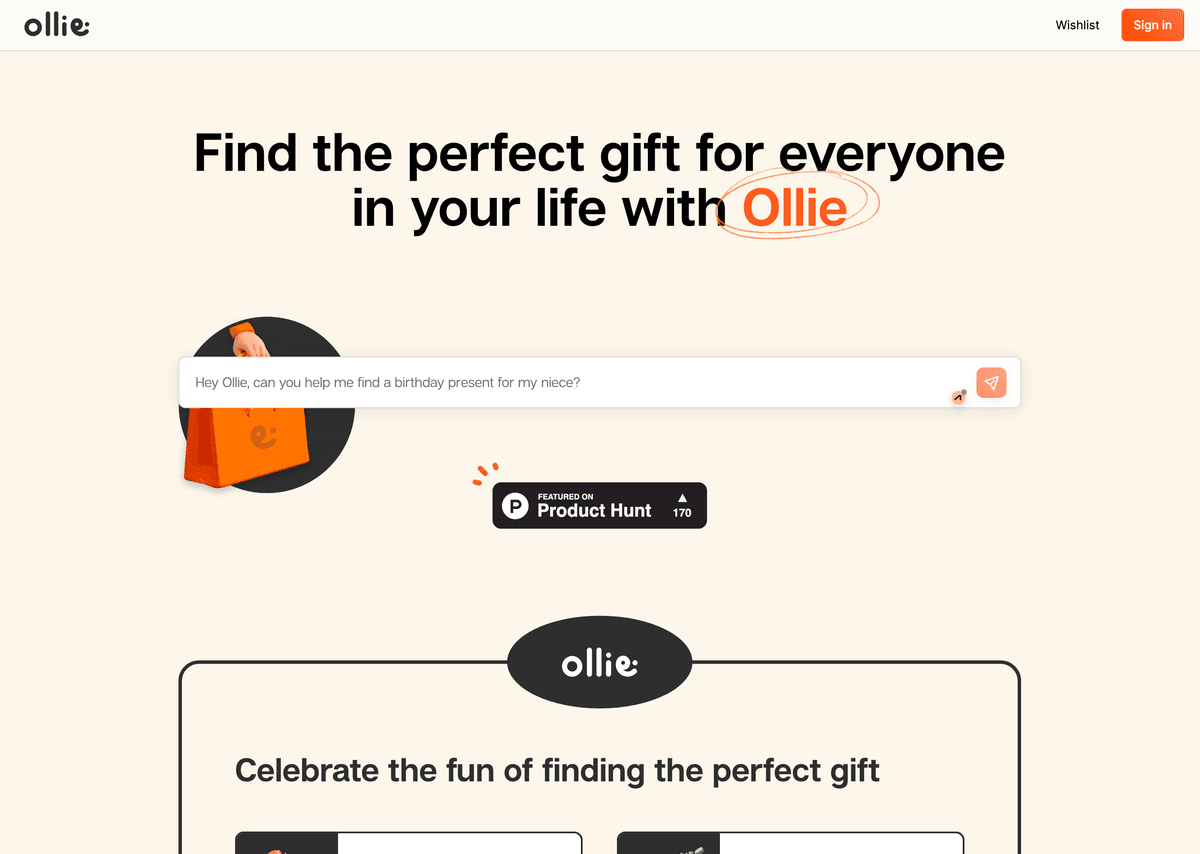 Ollie website